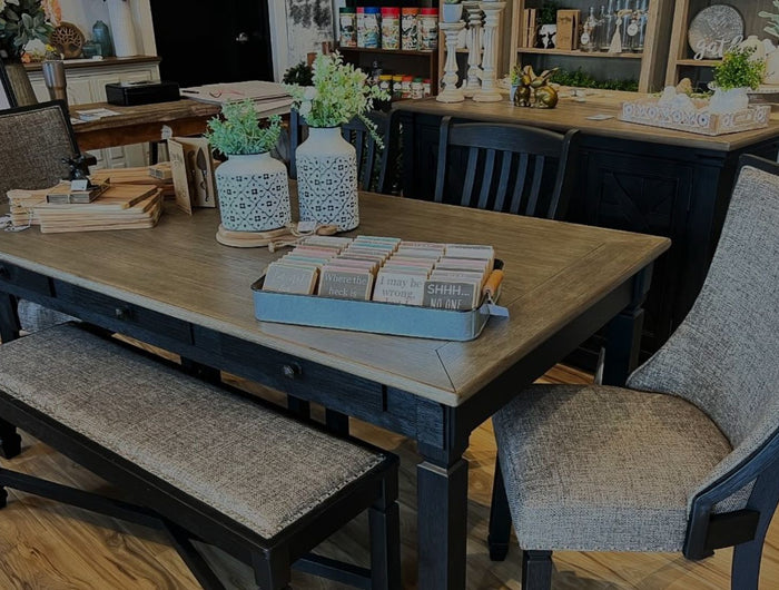 <h1>Find Your Perfect Piece</h1><h4>One-of-a-kind furniture you’ll actually love.</h4>