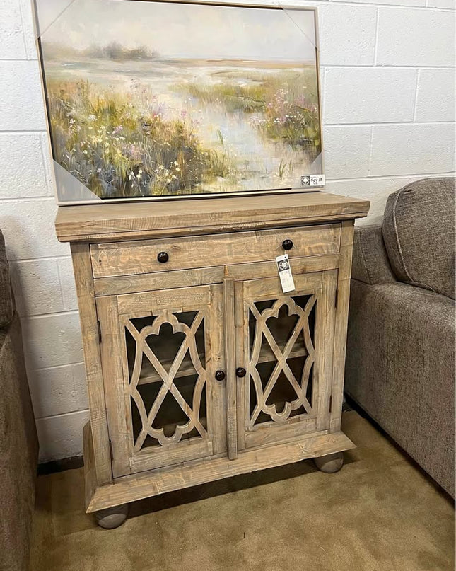 2-door Driftwood Cabinet / Coffee Bar