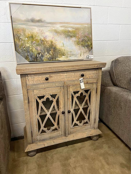 2-door Driftwood Cabinet / Coffee Bar