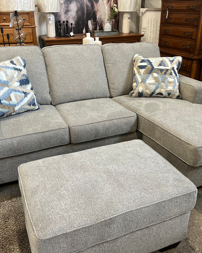 Smaller Sectional w/ Ottoman - BRAND NEW!